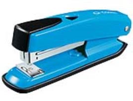 Agrafador  de Plastico Abs Azul Capacidadee 20 Folhas