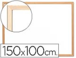 Quadro Branco  Laminado Caixilho de Madeira 100X150 cm
