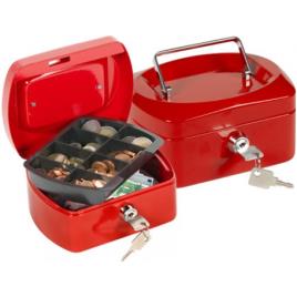 Cofre 152X80X115 mm Vermelho 