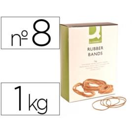 Elásticos Nº8 Caixa 1Kg 80X1.5mm 