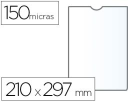 Bolsa Catalogo Q-Connect Din A4 150 Microns PVC Transparente 210x297mm (1 Unidade)