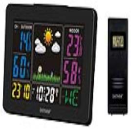 Estação Meteorológica Multifunções  Electronics WS-540 Preto Preto