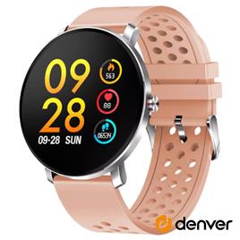 SmartWatch Multifunções P/ Android iOS Rosa DENVER