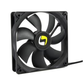 Ventoinha Zephyr 120 PWM 120mm (Preto) - SILENTIUMPC