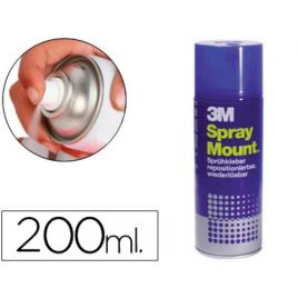 Cola Spray Mount Adesiva Reposicionável Por Tempo Limitado 200ml 