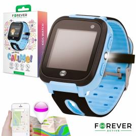 Smartwatch Criança 1.4 GPRS SIM c/ Localizador LBS (Azul) -  KW-50