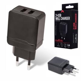 Alimentador/Carregador 2x USB 5V 2.4A Fast Charge - 