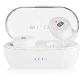Auscultadores Earbuds Bluetooth Branco