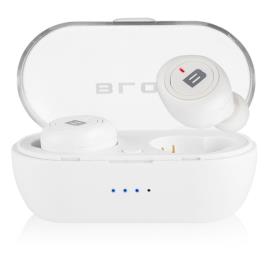 Auscultadores Earbuds Bluetooth Branco