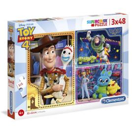 Disney Toy Story 4 Maxi Puzzle 3x48 Pieces 48 Multicolor