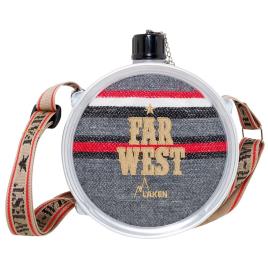 Cantina De Alumínio Far West 1.5l One Size Grey