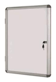 Vitrine Interior 116x128cm Enclore Fundo Magnético Branco (20A4)