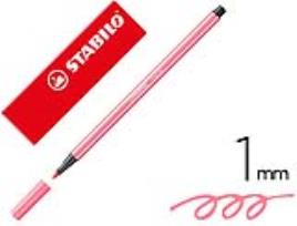 Marcador Stabilo Aguarelavel Pen 68 Pele Escuro 1 mm