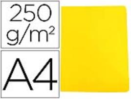 Classificador de Cartolina Gio Simple Intenso Din A4 Amarelo 250g/m2