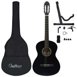 Conjunto Guitarra Clássica Iniciantes 4/4 39 12 Peças