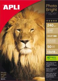 Papel Fotografico Photobright Glossy 13 X 18 cm - 240 Grs 50 Folhas 