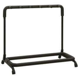 Suporte para Guitarras 5 Secções Aço Preto