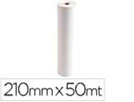 Rolo Papel Fax Exacompta 210 mm X 50 mt
