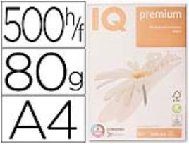 Papel Fotocopia Iq Premium Din A4 80 gr Pack de 500 Folhas