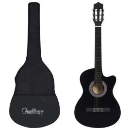 Conjunto de Guitarra Acústica com 6 Cordas Tamanho 38 12 pcs