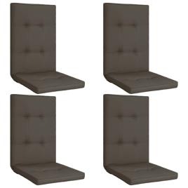 Almofadões para Cadeiras de Jardim 4 pcs 120x50x5cm Antracite