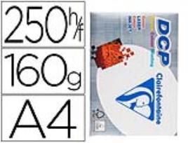 Papel Fotocopia Clairefontaine Din A4 160 gr Pack de 250 Folhas