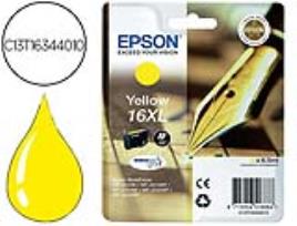 Tinteiro Epson 16xl wf2010w wf2510wf wf2520nf wf2530wf wf2540wf Amarelo 450 Pag