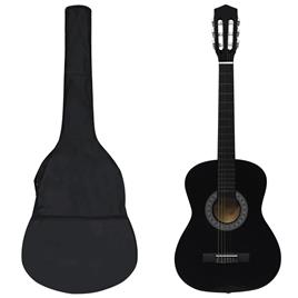 vidaXL 8 peças conjunto guitarra clássica iniciantes 3/4 36