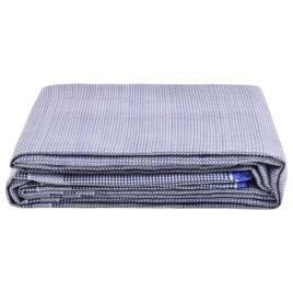 Tapete de Campismo para Tenda 400x250 cm Azul