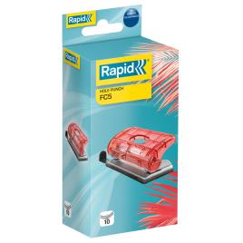 Furador Breeze, Capacidade de Furação de 10 Folhas, Coral