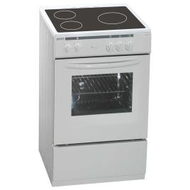 Cozinha Vitrocerâmica Cvh51 3 Zonas 50 cm White