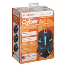 Bitdefender Rato Gaming Cyber Mb-560l 1200 Dpi One Size Black