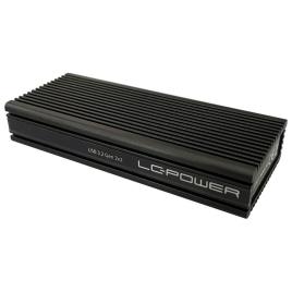 Lc Power M. Lc-m2-c-nvme-2x2 2 Ssd Externo Caso One Size Black