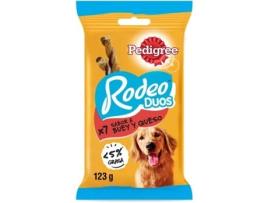 Lanche Rodeo Duos para Cães Sabor Queijo e Carne de Vaca 7 Bars