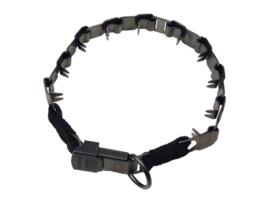 Coleira treinamento neck tech arame farpado inoxidável mate 48 cm HS
