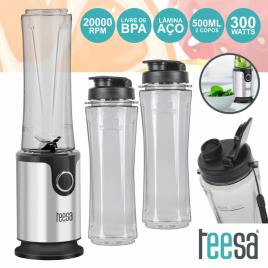 Liquidificadora 300W c/ 2 Copos (500ml) - 