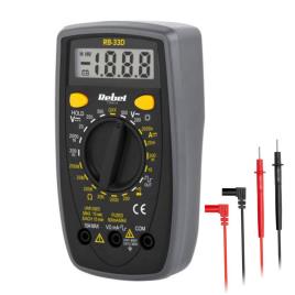 Multímetro Digital 3½ Dígitos -  RB-33D