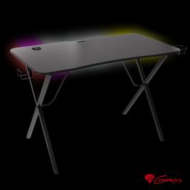 Secretária Gaming C/ Iluminação RGB HOLM 200 GENESIS
