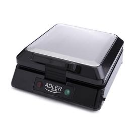 Máquina de Waffles 1500W p/ 4 Waffles (Preto) - ADLER