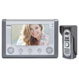 Pni Intercomunicador De Vídeo Com Tela Lcd Silvercloud House 715 7´´ One Size Grey / Silver