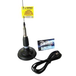 Sirio Antena Cb Ml145 27-28,5 Mhz 300w + Magnético Base One Size Black / Silver