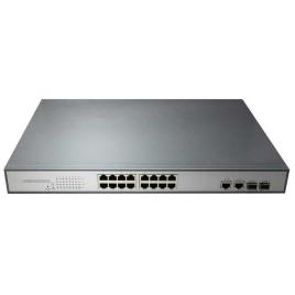 Pni Switch Poe Swpoe16 16 Ports One Size Grey