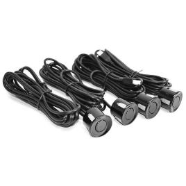 Pni Visor De Espelho Com Câmera Reversa + Escort P05-a 4 Ultrassônico Receptores One Size Black