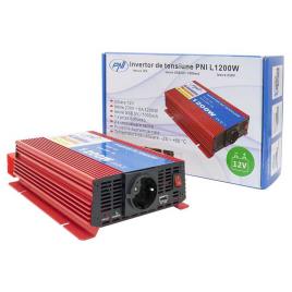 Pni Inversor L1200w 12v 230v One Size Black / Red