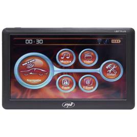 Sistema de Navegação GPS NIP L807 PLUS tela de 7 polegadas, 800 MHz, 256 MB DDR, 8GB de memória interna, transmissor FM