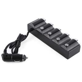 cigarro divisor isqueiro Isqueiro NIP 04 12V / 24V 4 saídas, 2xUSB, indicador LED