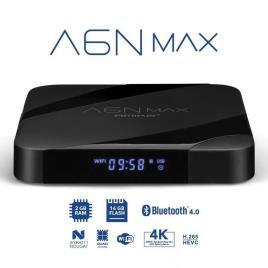 Receptor Amiko A6N MAX IPTV 4K Android 7.1 WiFi 5G