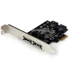 Adaptador de Interface PCIe - SATA PEXESAT322I - 