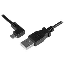 Cabo USB A Macho - Micro-USB B Macho (50 cm) Preto - 
