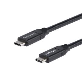 Cabo USB C Macho - Macho (1 m) Preto - 